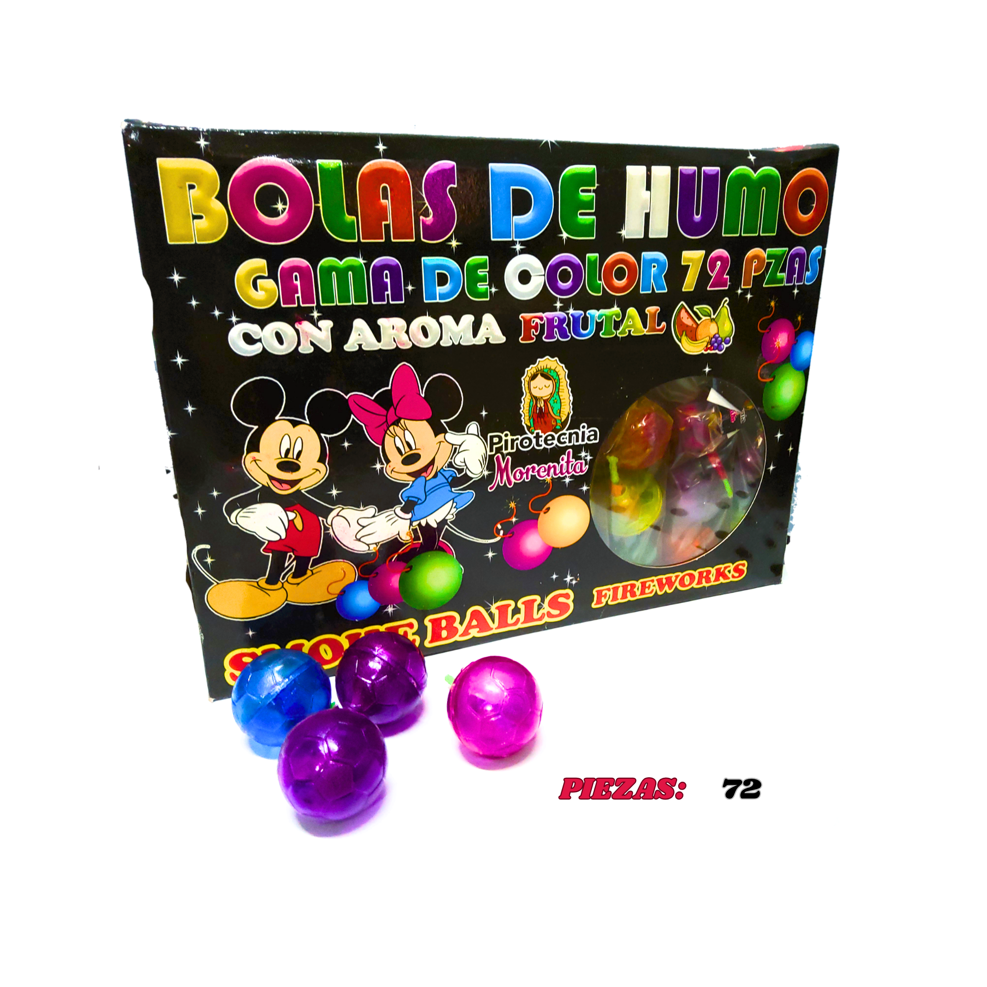 Bola de humo aromatica